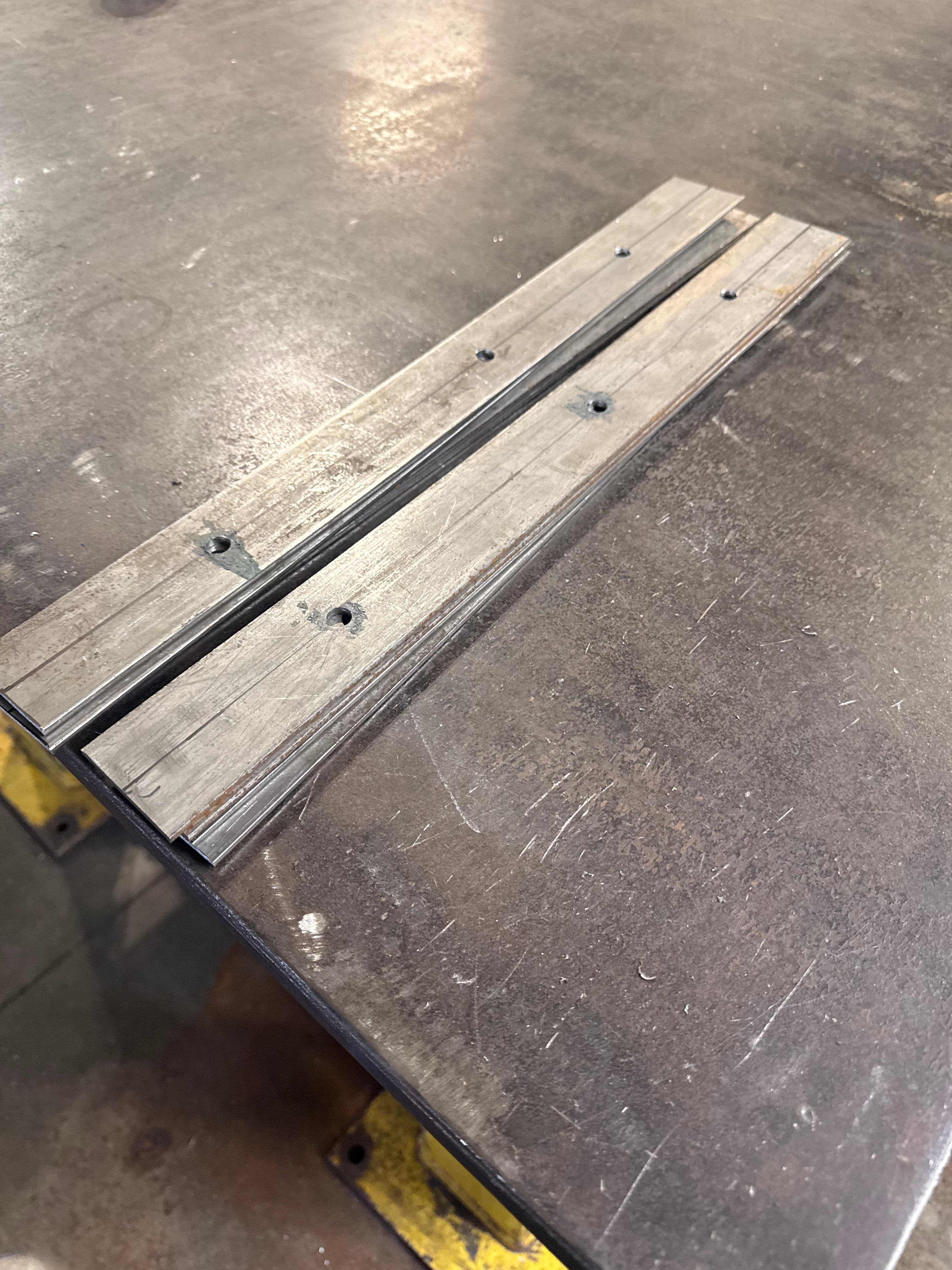 Project Custom Countertop Bracket Creations at Loretto Welding image