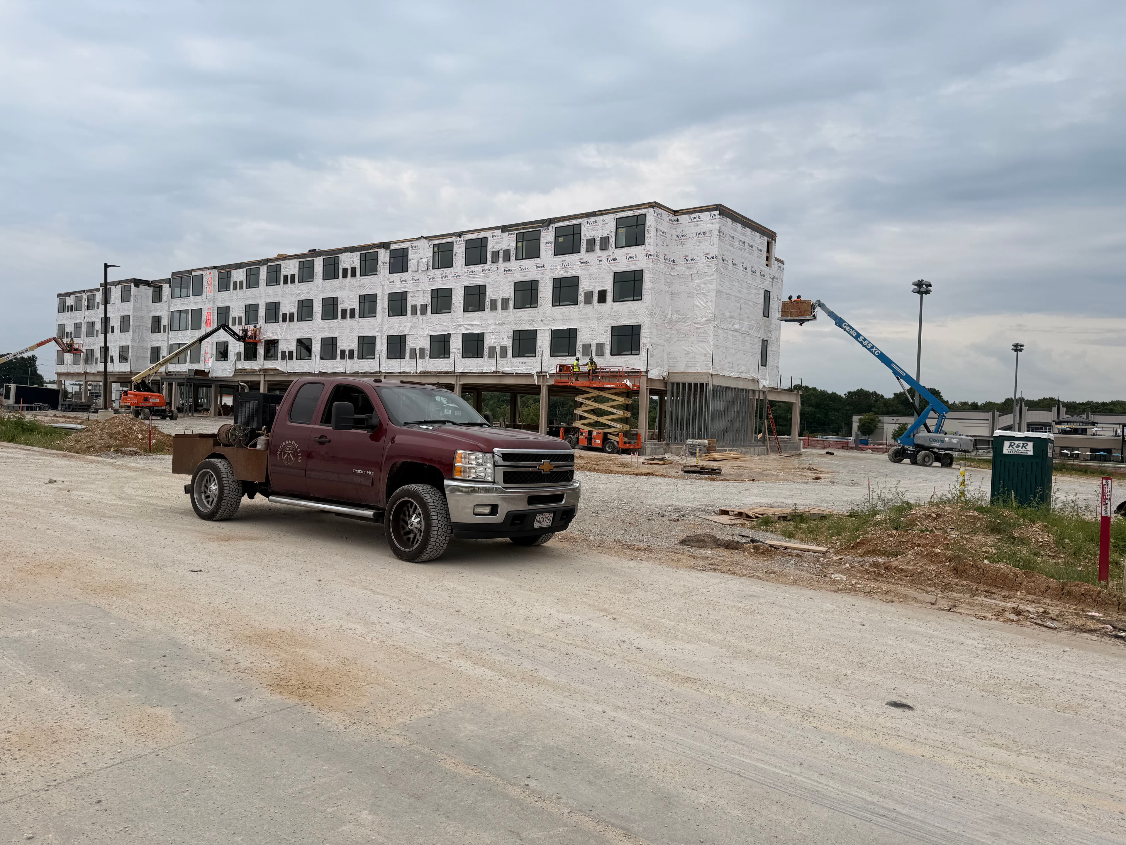 Project Welding and Fab Work on a Large-Scale Hotel Build image